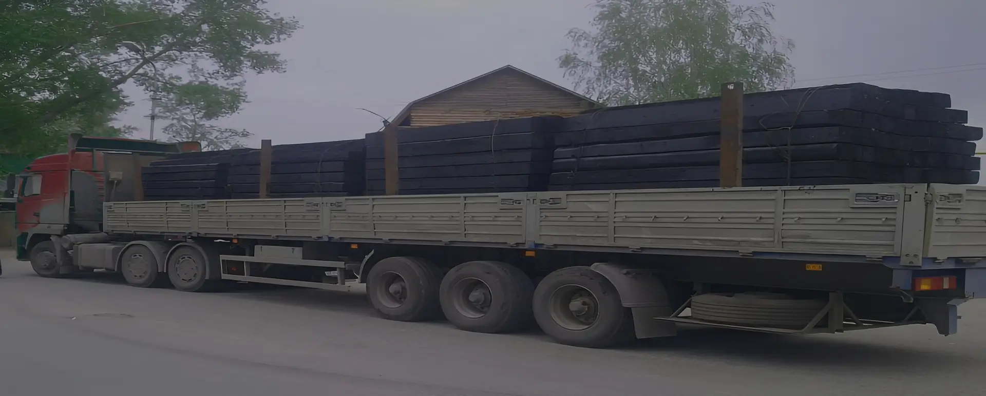Сервис от транспортной компании по доставке шпал по России из Нового Оскола автотранспортом